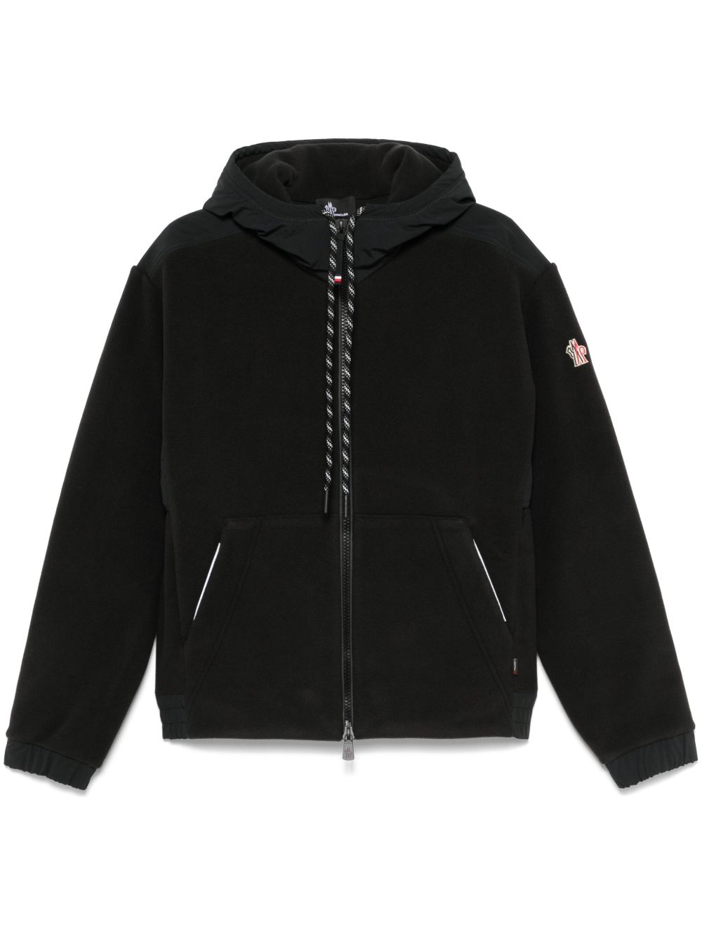 Moncler Grenoble 连帽夹克 - 黑色