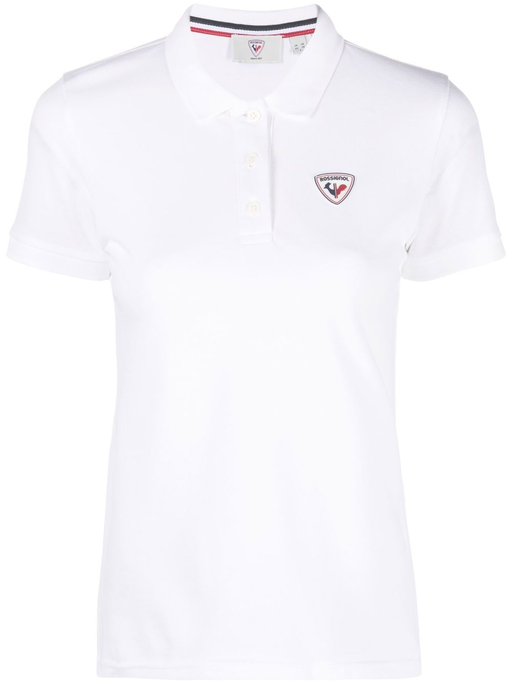 Rossignol logo贴花polo衫 - 白色