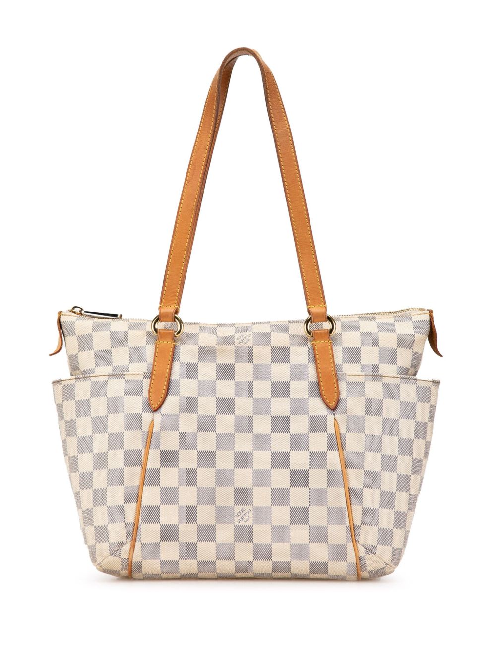 Louis Vuitton Pre-Owned Damier Azur Totally PM 手提包（2013年典藏款） - 白色