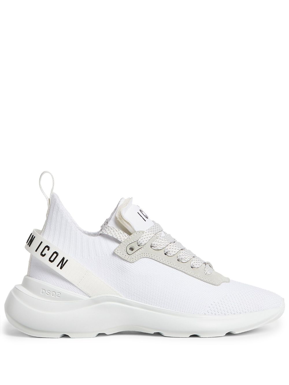 DSQUARED2 Icon-Strap 低帮运动鞋 - 白色