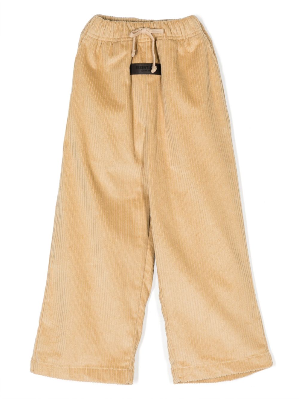 FEAR OF GOD ESSENTIALS KIDS 灯芯绒直筒裤 - 褐色