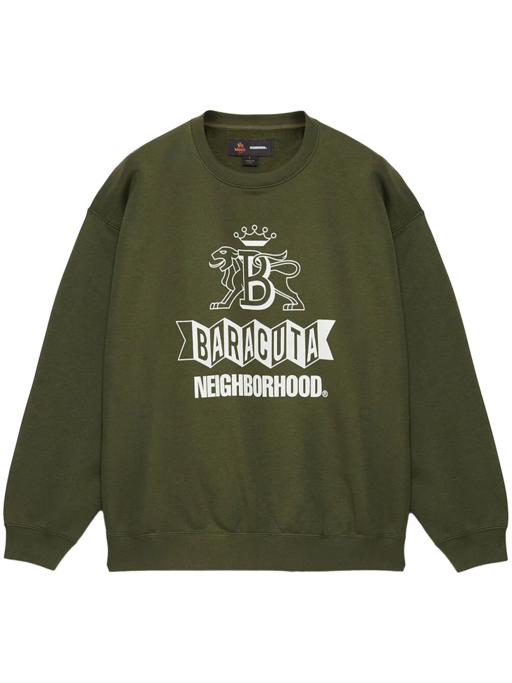 Neighborhood x Baracuta 长袖卫衣 - 绿色