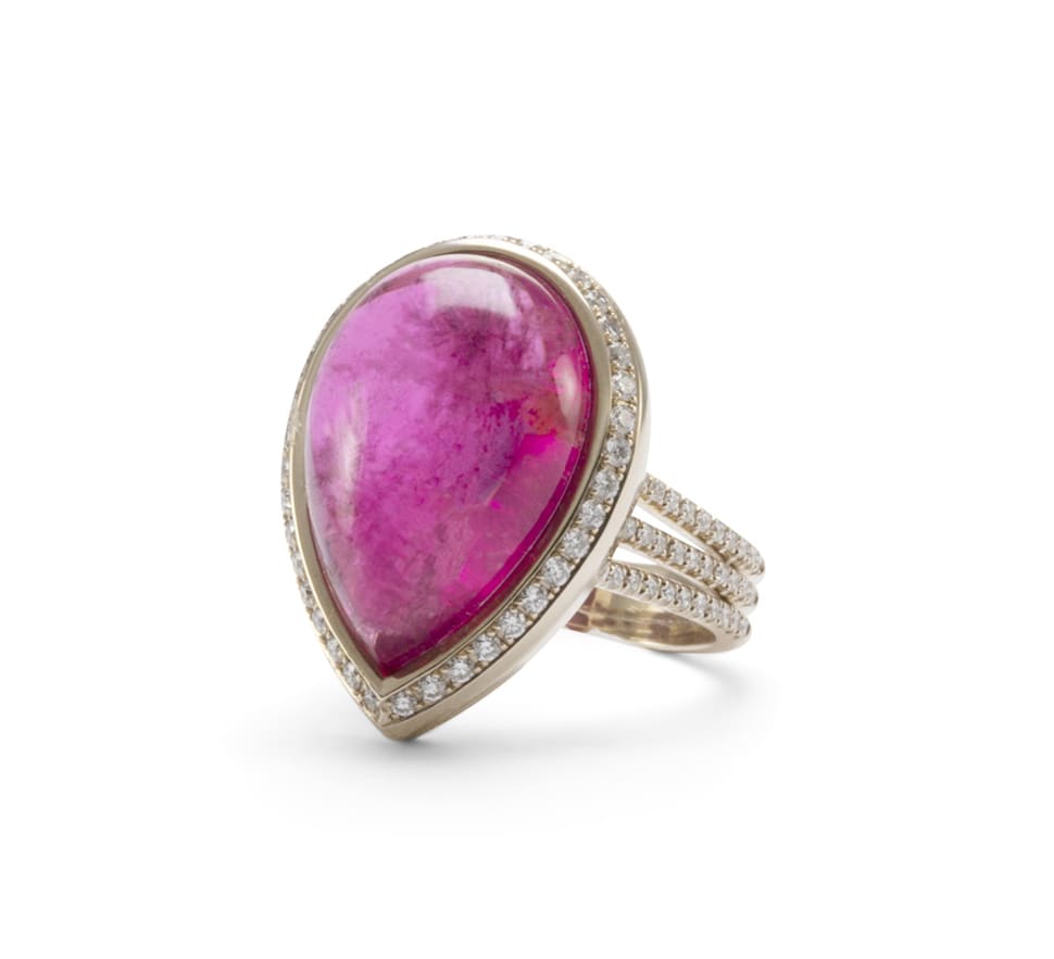 Lo Spazio Jewelry Lo Spazio Rubellite Ring