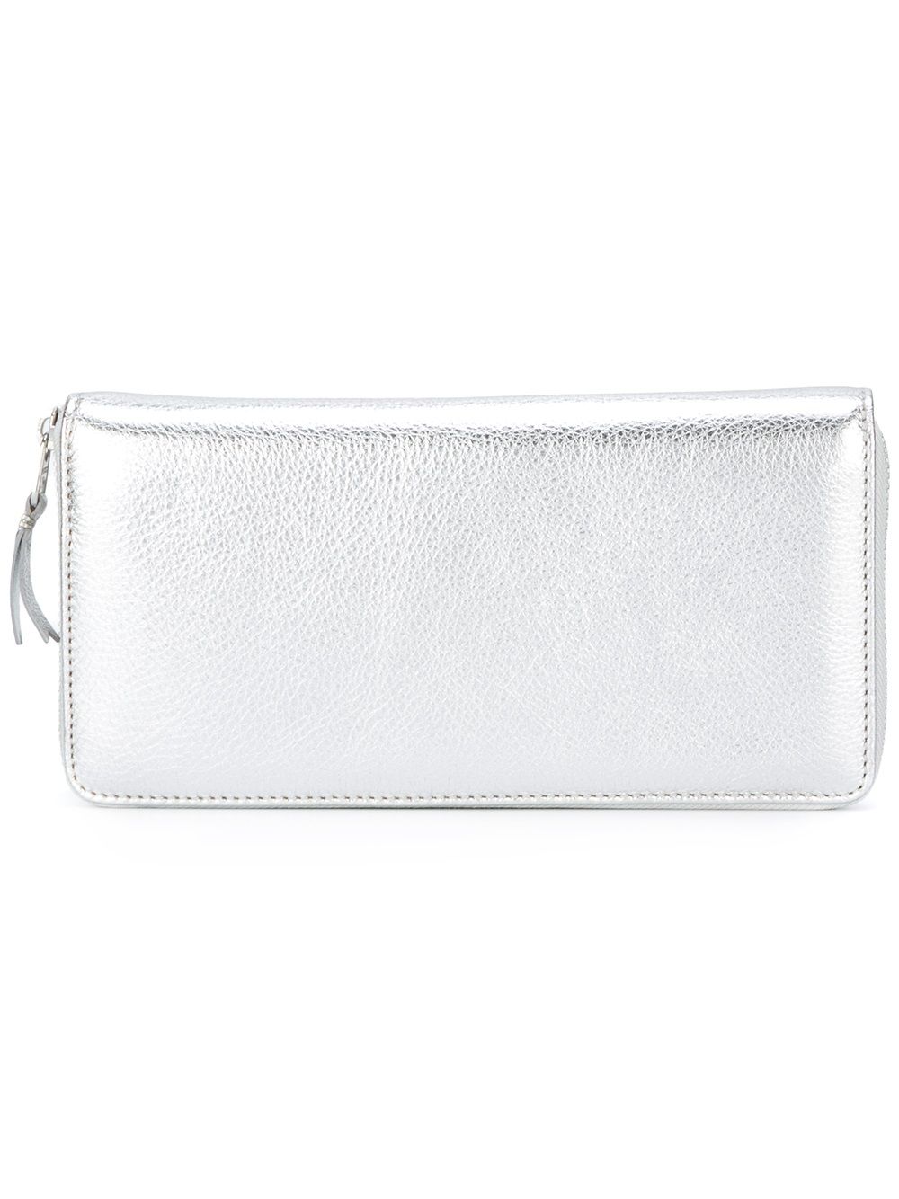 Comme Des Garçons Wallet 拉链钱包 - 金属色