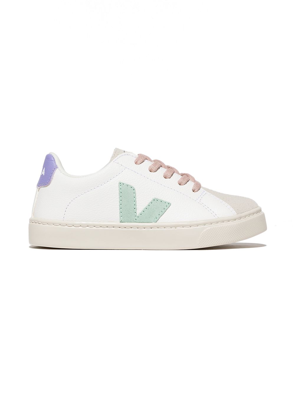 VEJA Kids Esplar 低帮板鞋 - 白色