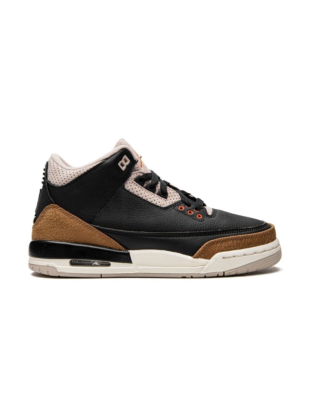 Jordan Kids Air Jordan 3 Desert Elephant 运动鞋 - 黑色