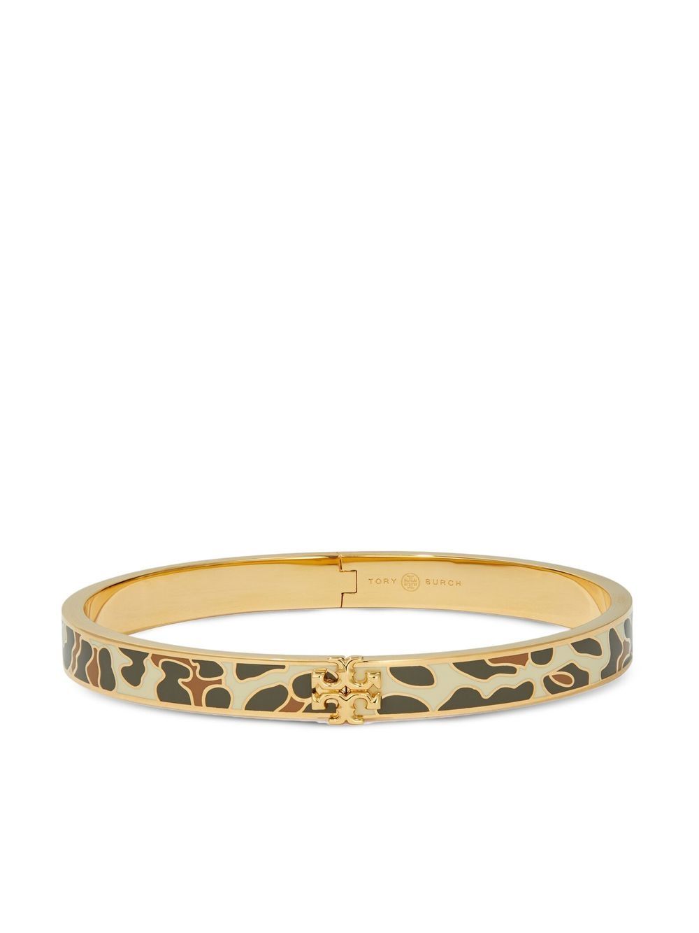 Tory Burch Kira 珐琅手链 - 金色
