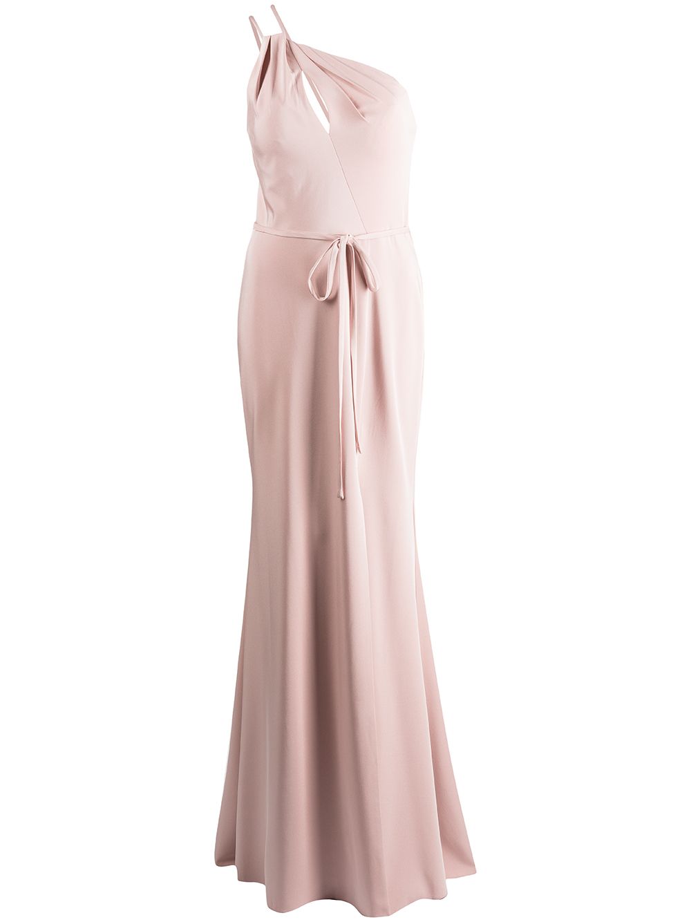 Marchesa Notte Bridesmaids Novara 单肩连衣裙 - 粉色
