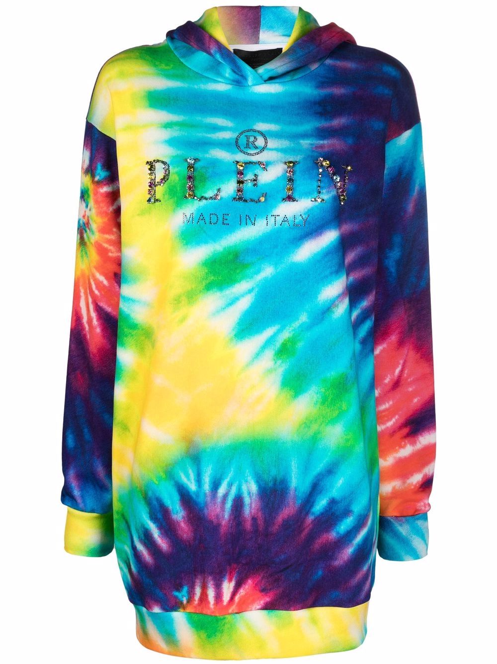 Philipp Plein 晶饰连帽衫 - 黄色