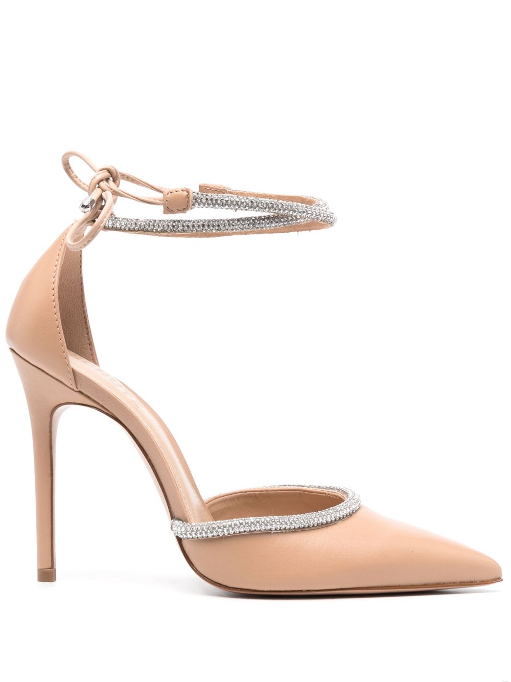 Schutz Carley Weekend 皮质高跟鞋 - 中性色