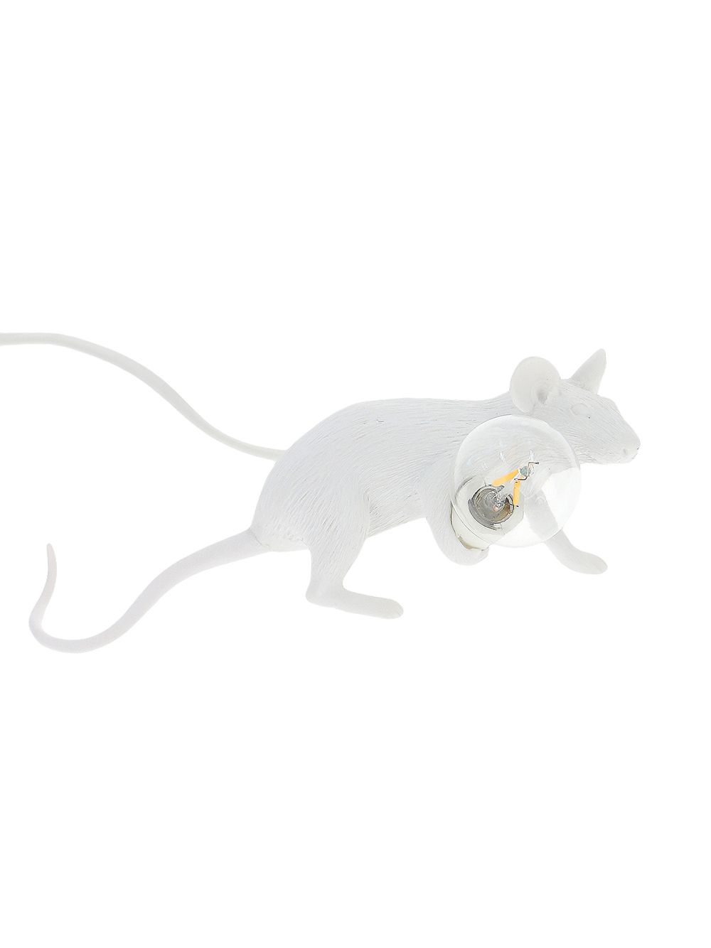 Seletti 躺姿老鼠灯 - 白色
