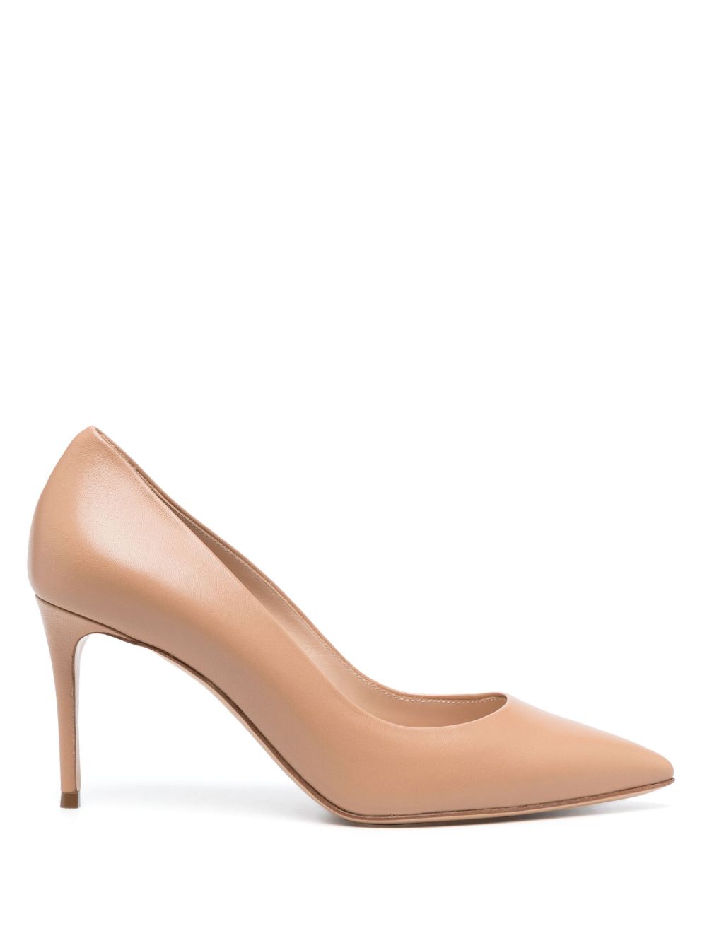 Casadei Minor 皮质高跟鞋 - 中性色