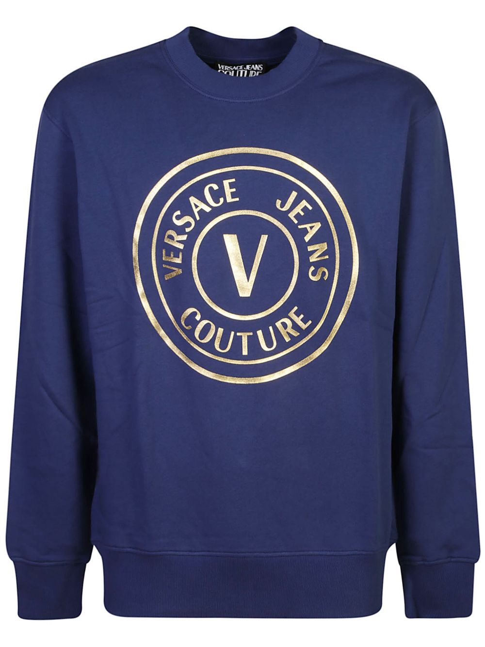 Versace Jeans Couture V-Emblem 卫衣 - 蓝色