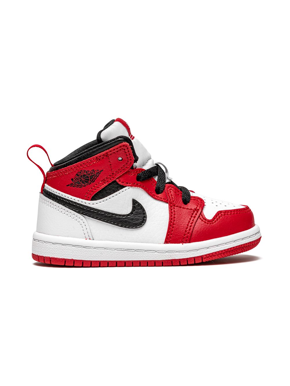 Jordan Kids Air Jordan 1 Mid 运动鞋 - 白色