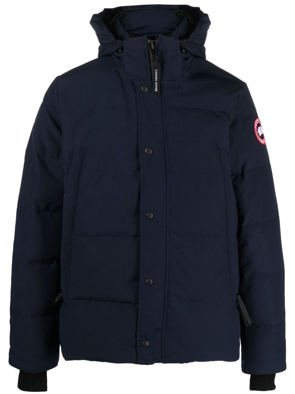 Canada Goose Wyndham 连帽羽绒派克大衣 - 蓝色