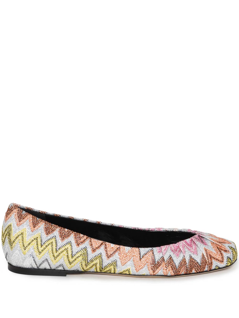 Missoni Iris 芭蕾平底鞋 - 蓝色