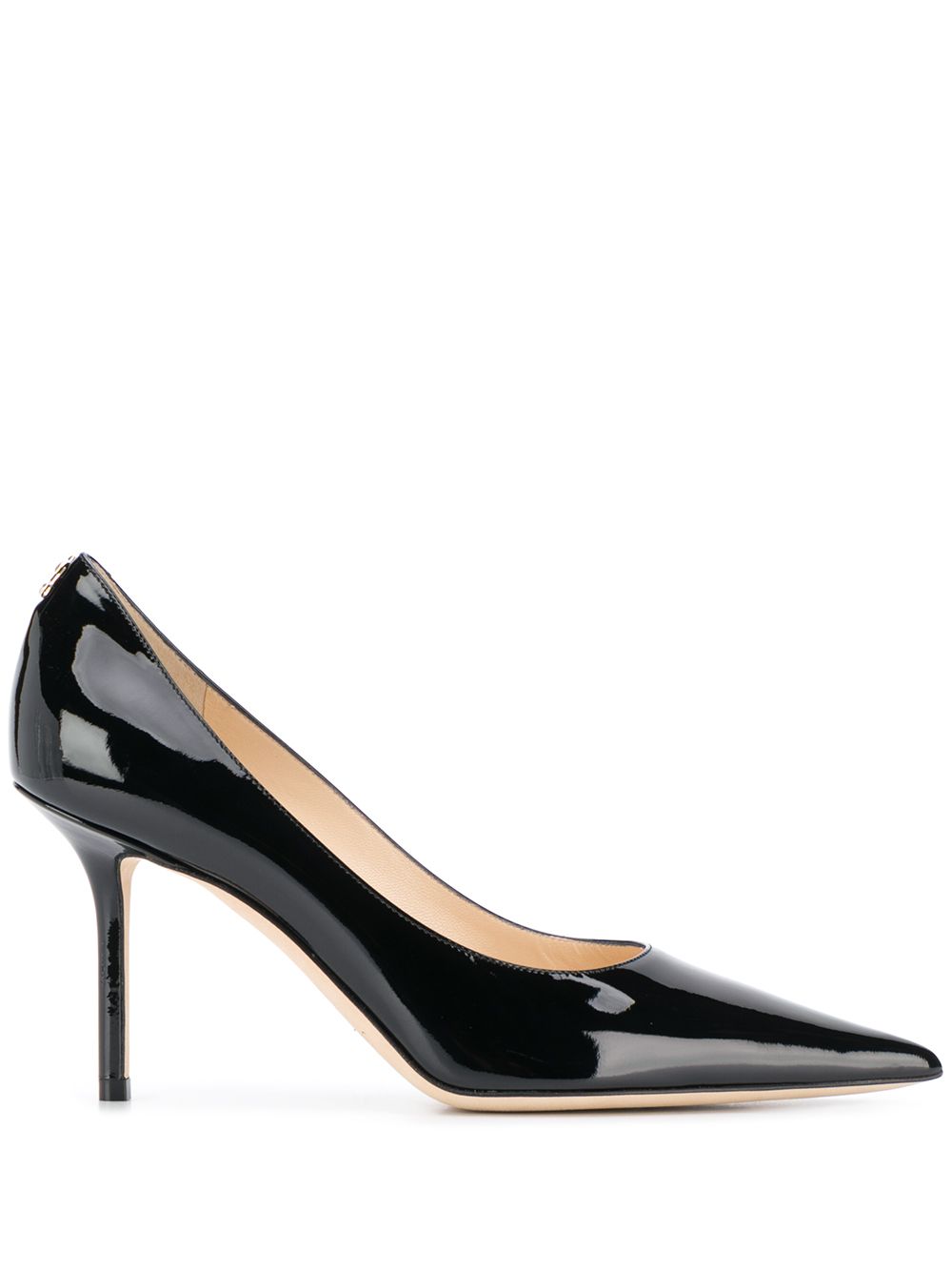 Jimmy Choo Love 漆皮高跟鞋 - 黑色