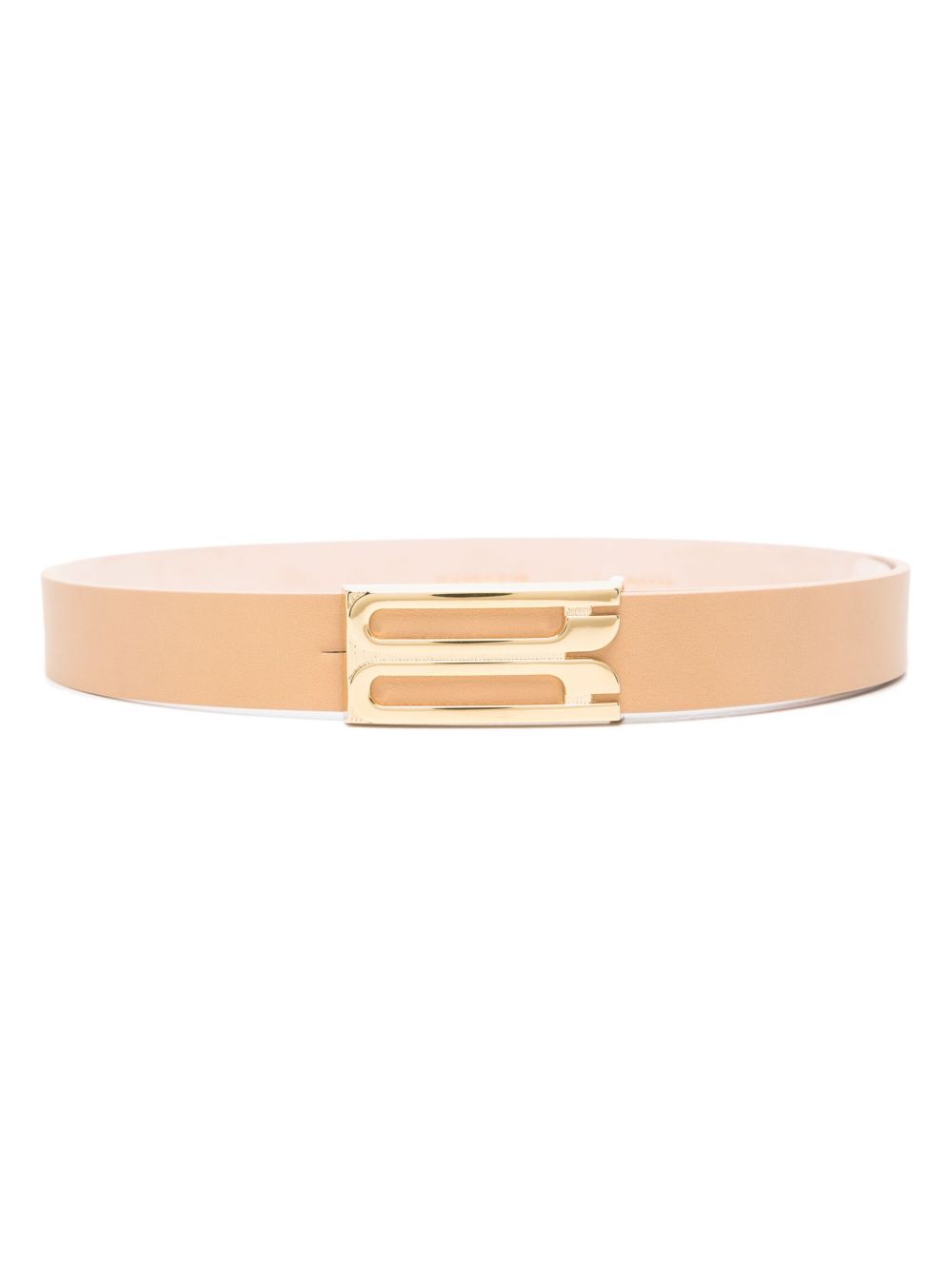 Victoria Beckham Frame 皮质腰带 - 中性色