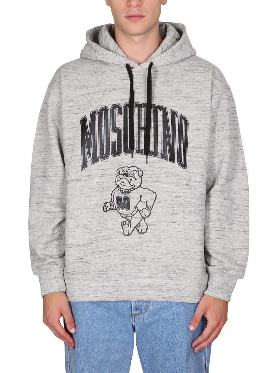 Moschino logo印花卫衣