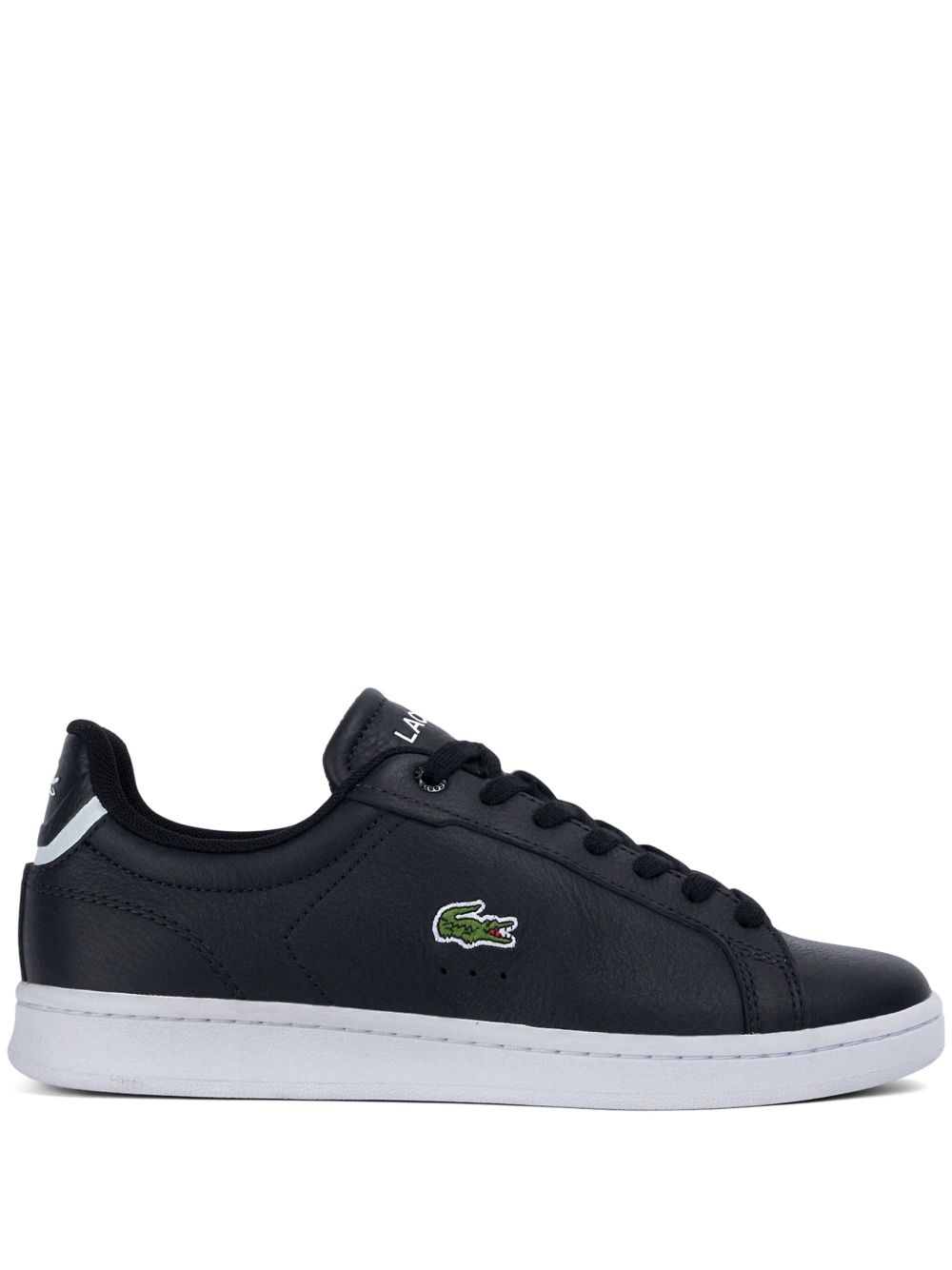 Lacoste Carnaby Pro 皮质运动鞋 - 黑色