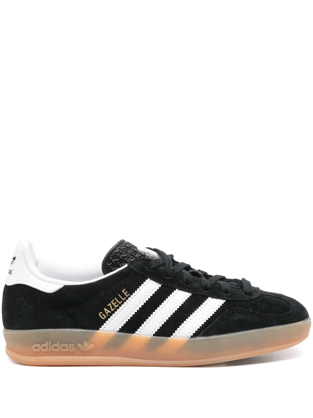 adidas Gazelle 绒面皮运动鞋 - 黑色