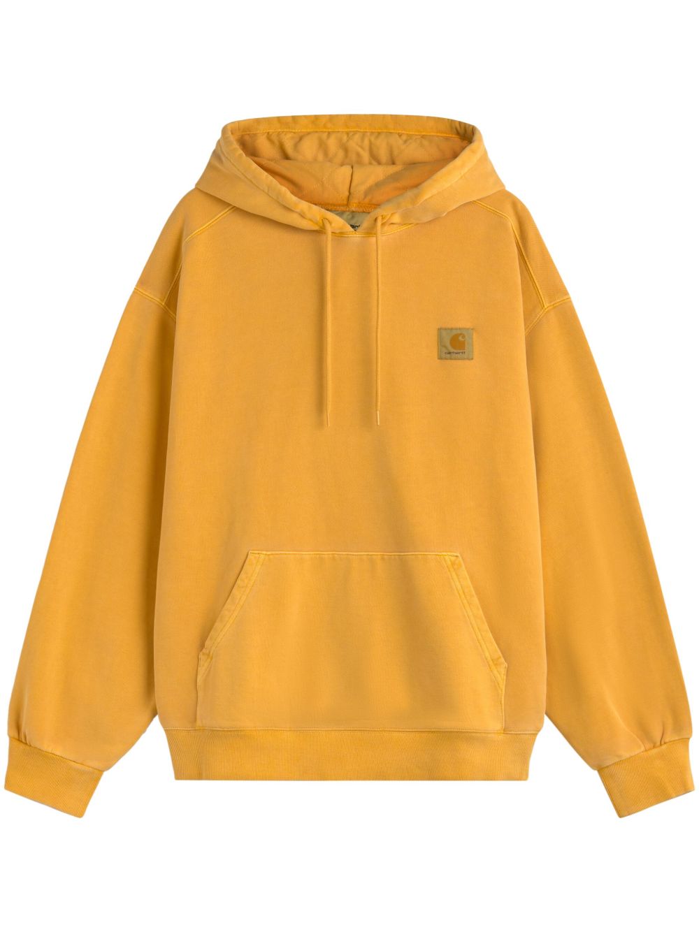 Carhartt WIP 标贴连帽衫 - 黄色