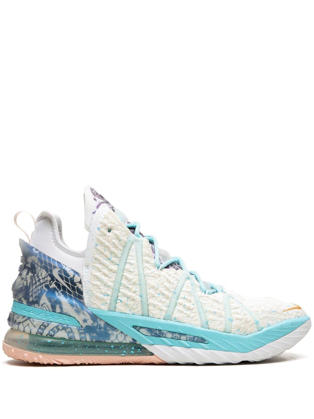Nike LeBron XVIII Reflections Flip 运动鞋 - 白色