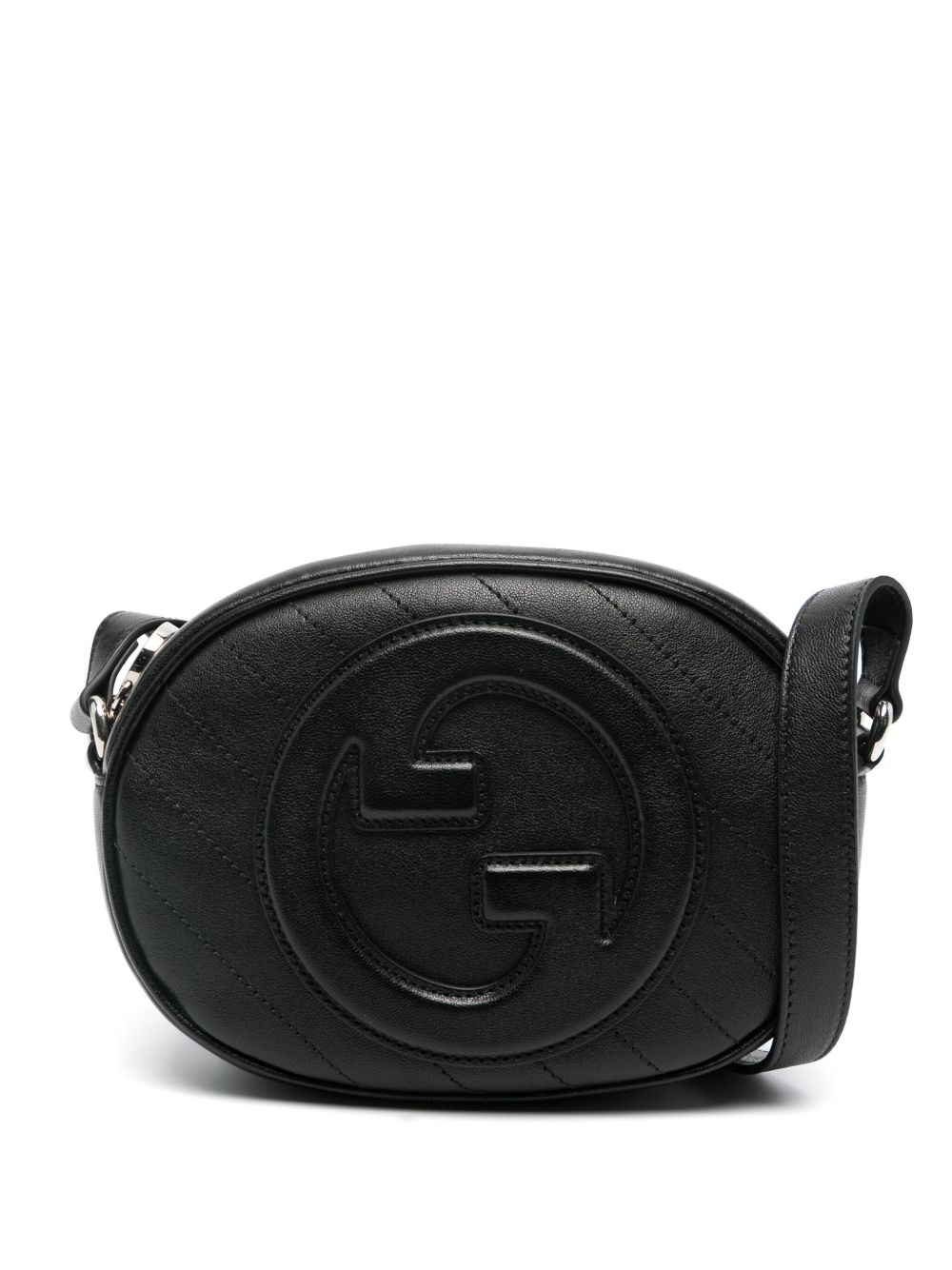 Gucci Blondie 迷你斜挎包 - 黑色