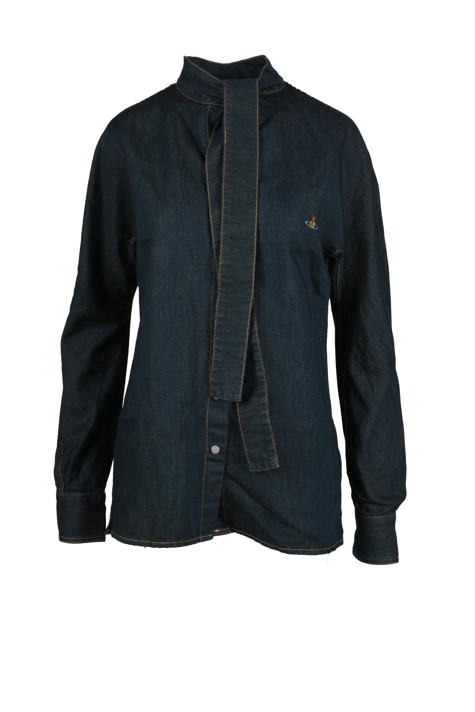 Vivienne Westwood Camicia在Cotone Blu