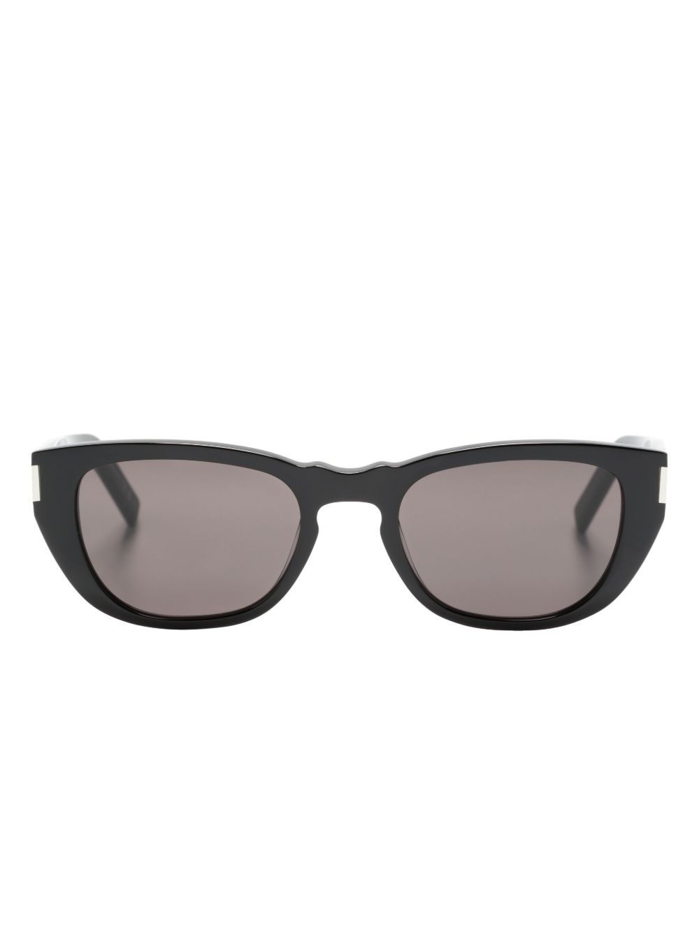 Saint Laurent Eyewear 方框太阳眼镜 - 黑色