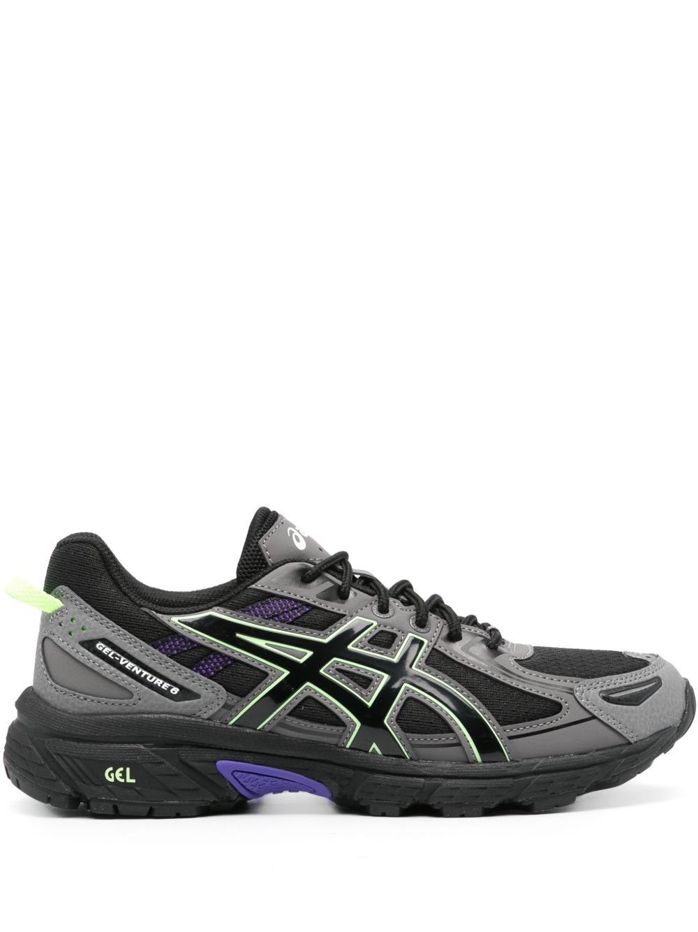 ASICS Gel-Venture 6 罗纹运动鞋 - 黑色