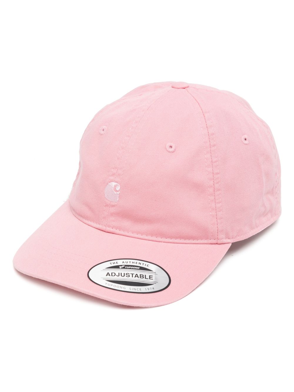 Carhartt WIP logo刺绣棉棒球帽 - 粉色