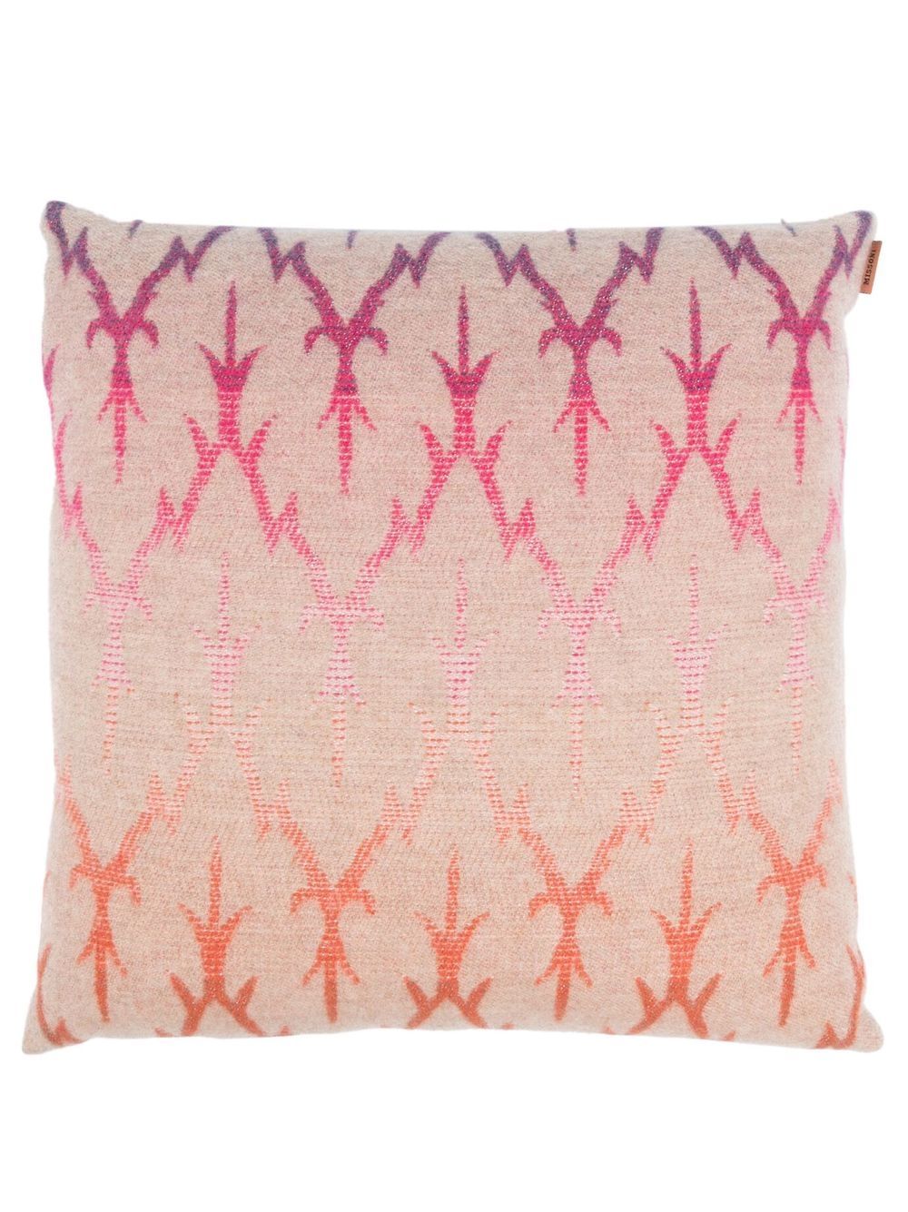 Missoni Home Brooke 图案抱枕 - 褐色
