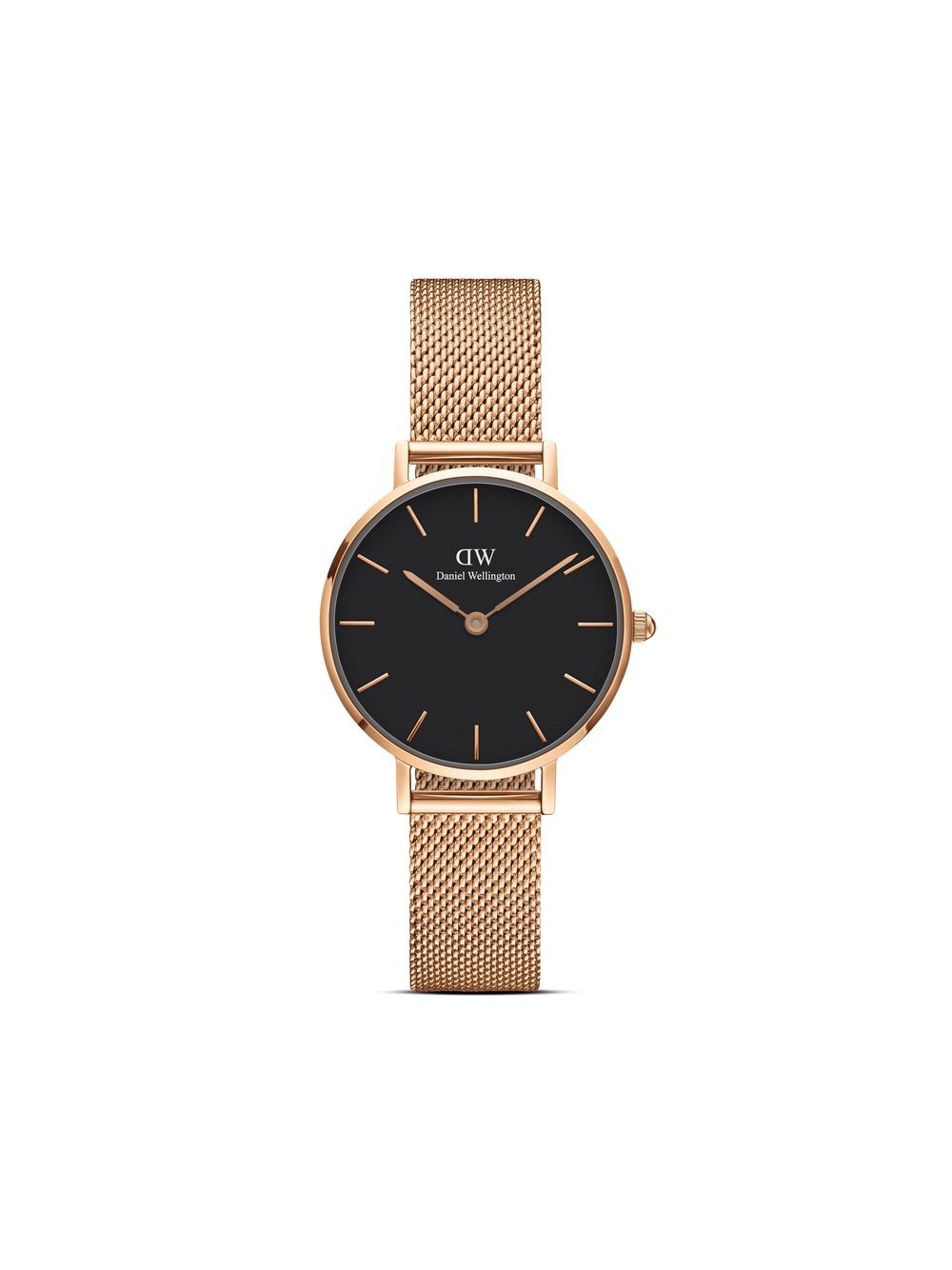 Daniel Wellington Petite Melrose 28毫米腕表 - 黑色