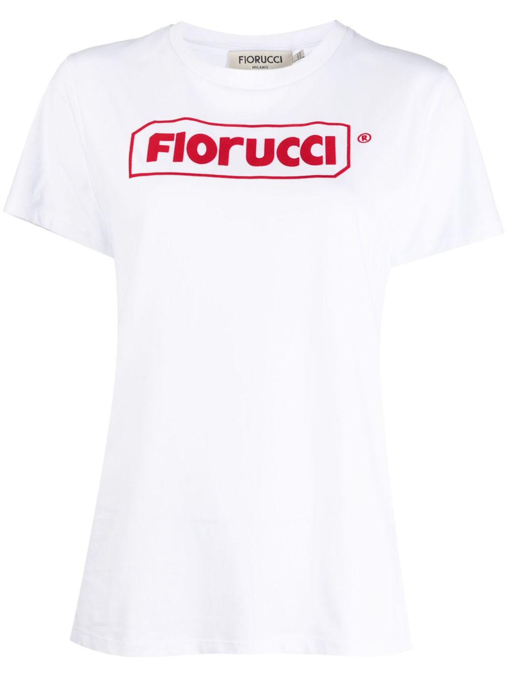 Fiorucci logo印花T恤 - 白色