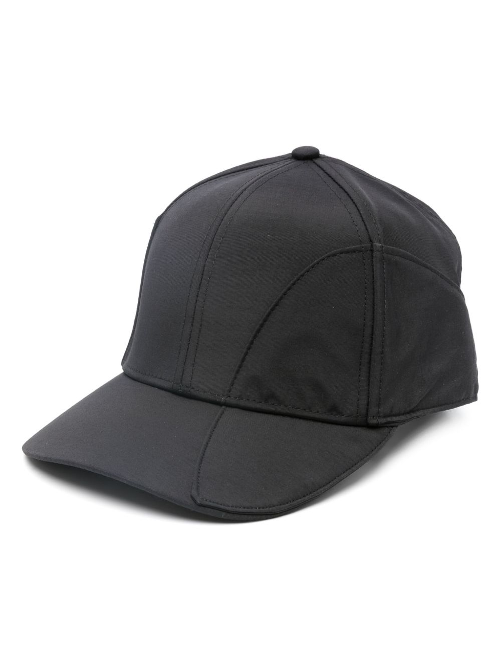HELIOT EMIL logo标牌可调式棒球帽 - 黑色