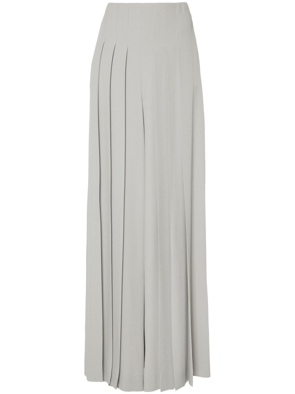 Alberta Ferretti 褶饰阔腿裤 - 灰色