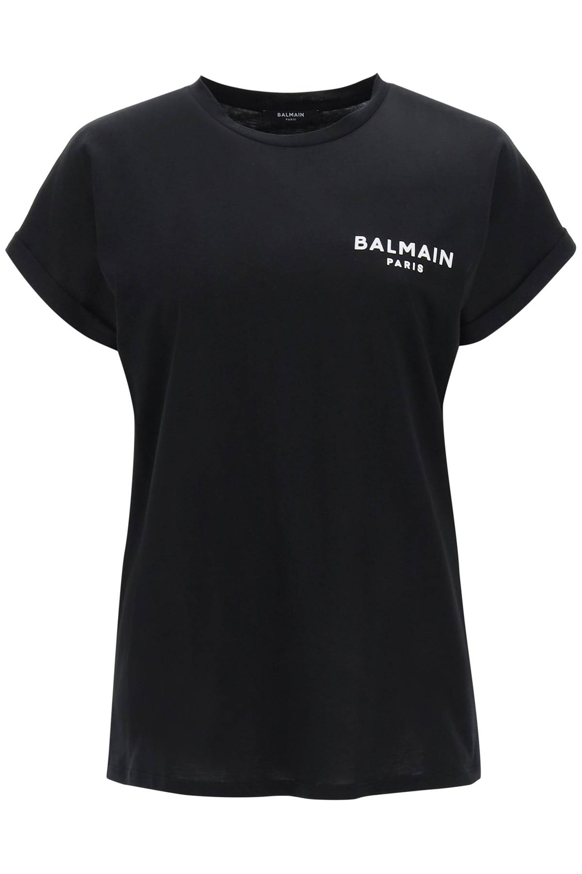 Balmain植绒logo T恤