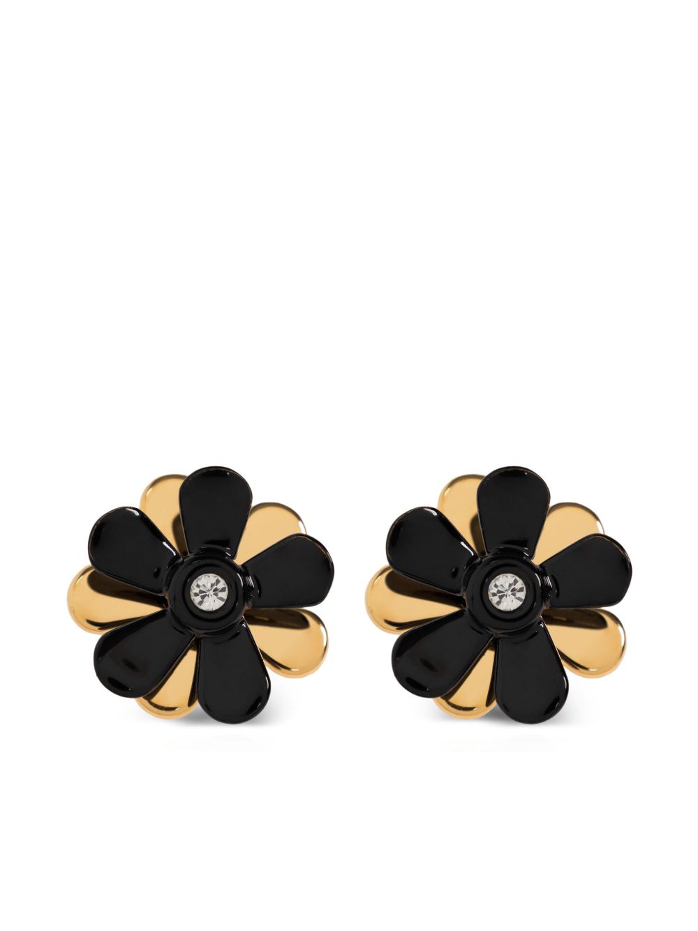 Marni Flower Pop 耳环 - 黑色