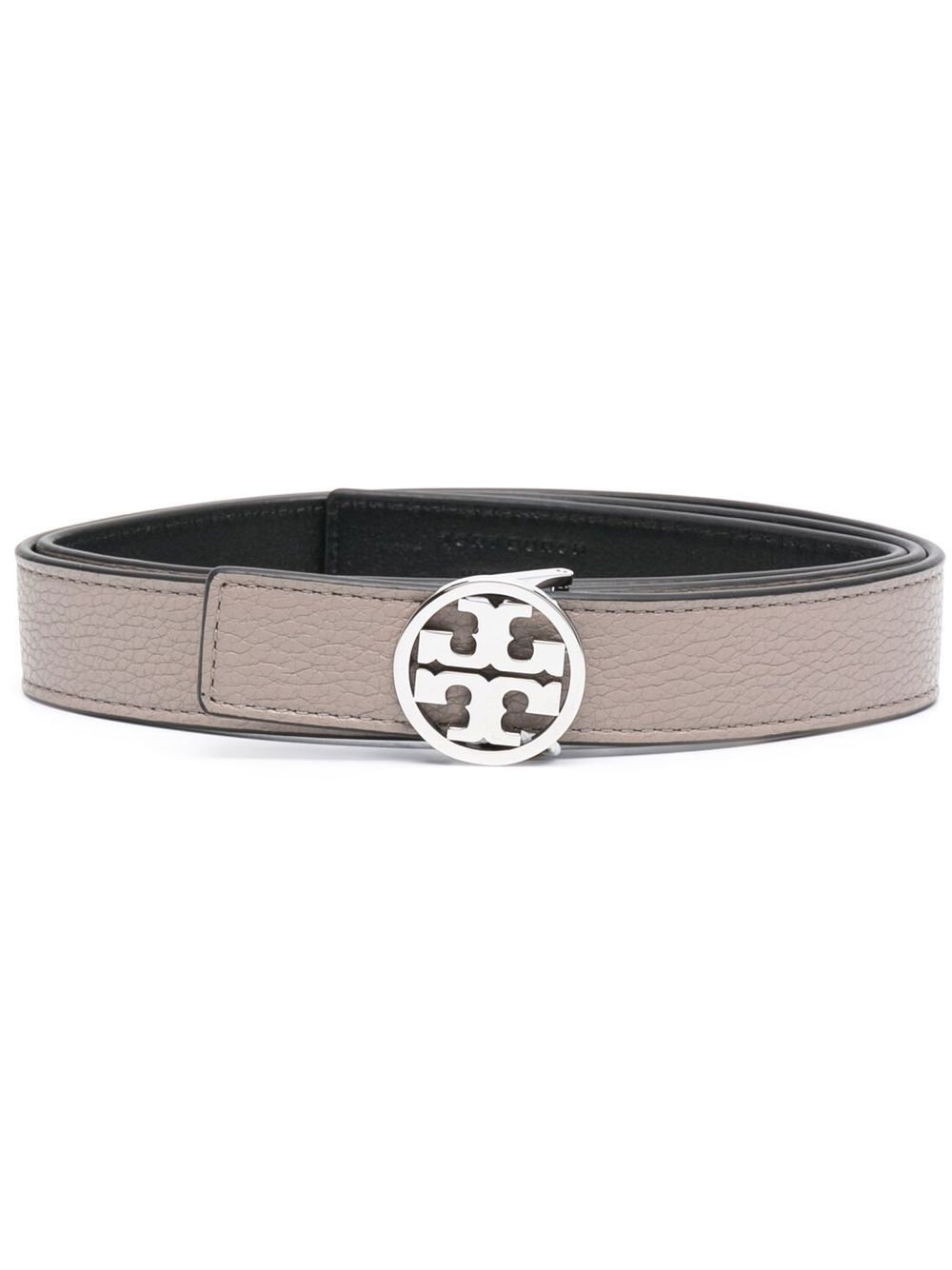 Tory Burch Miller 双面腰带 - 灰色