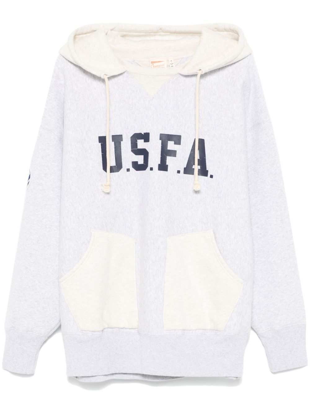 Champion USFA 印花连帽衫 - 灰色