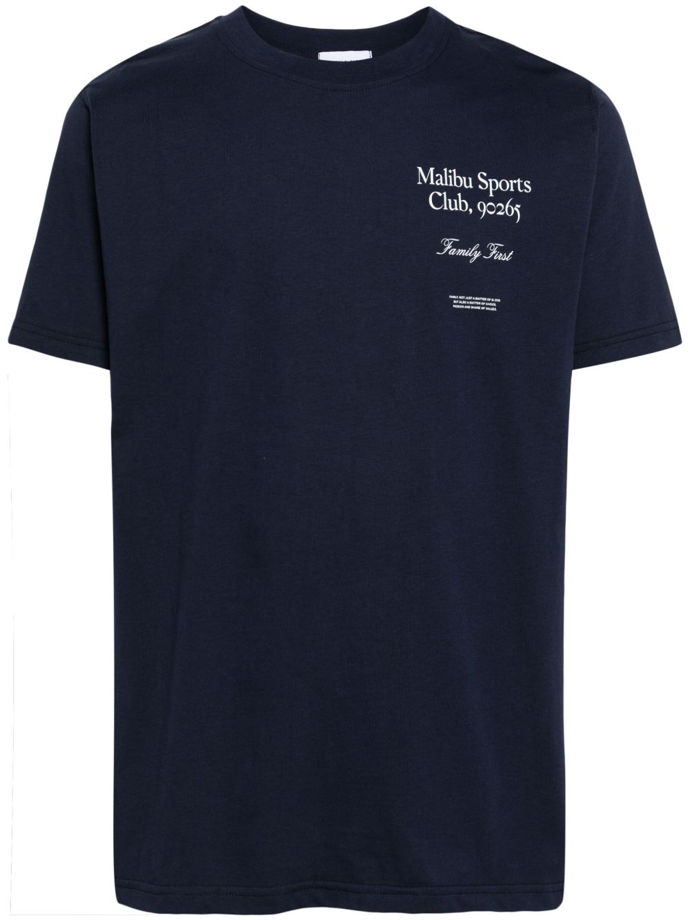 Family First Malibu 棉T恤 - 蓝色