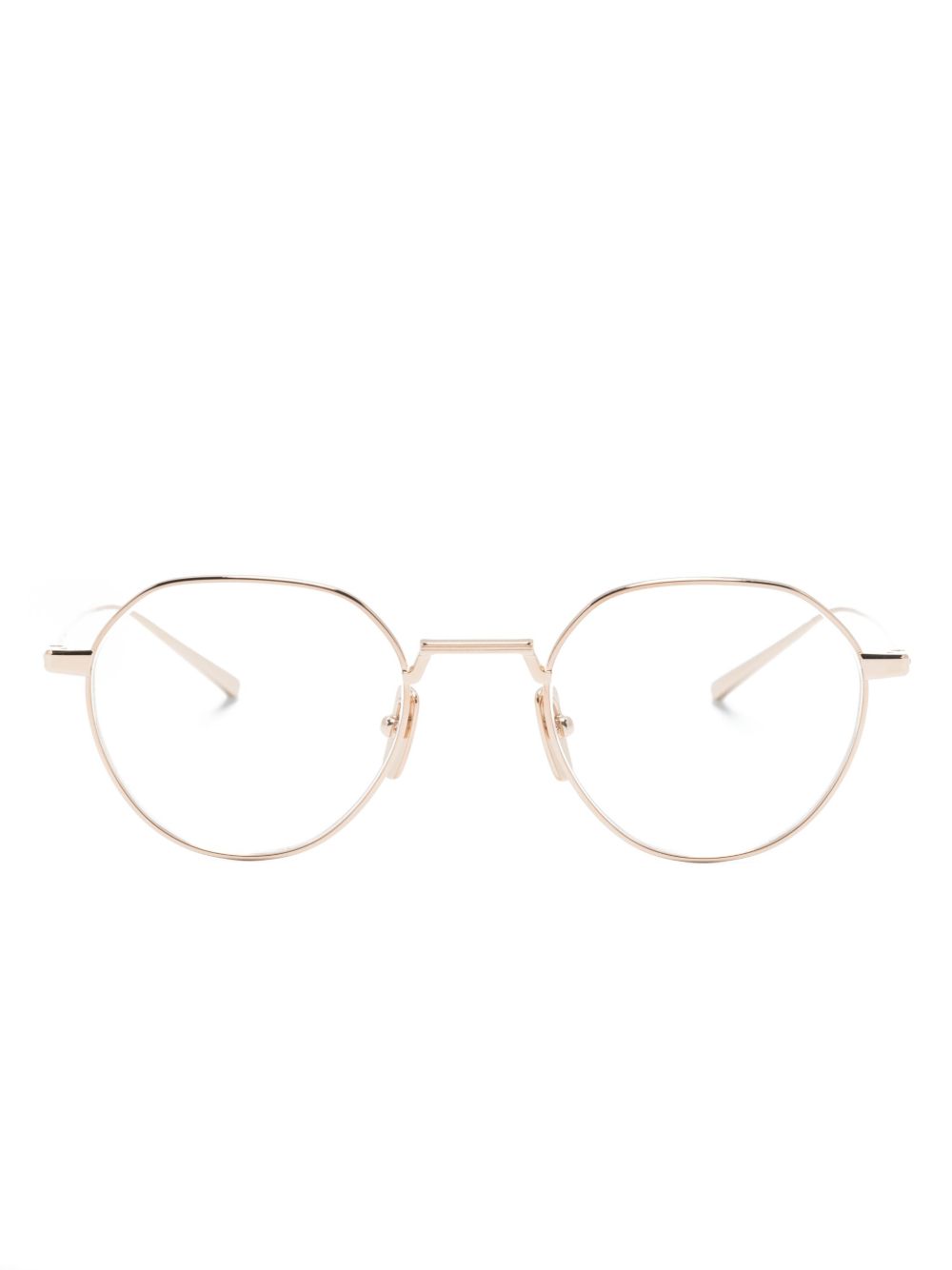 Dita Eyewear Artoa 82 圆框眼镜 - 金色