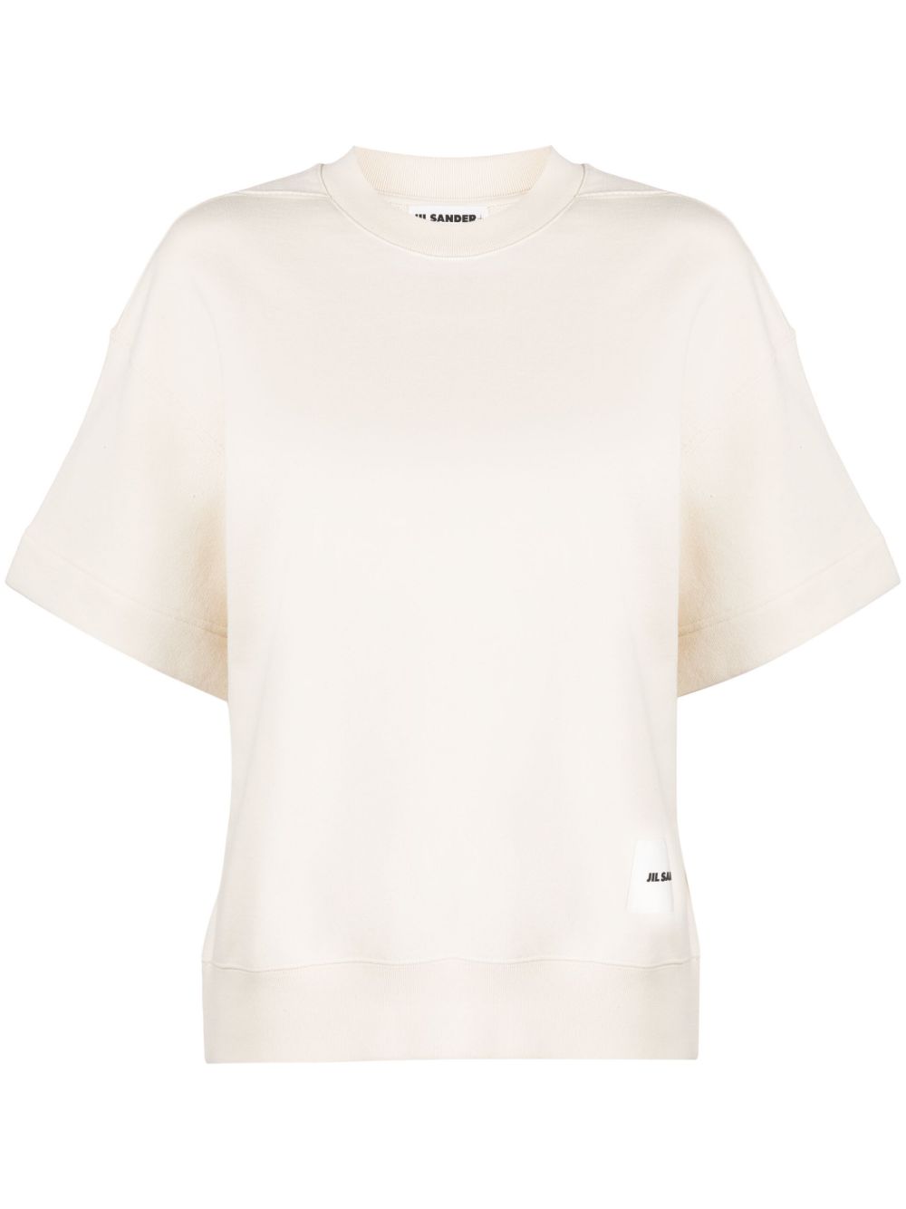 Jil Sander 标贴短袖T恤 - 中性色