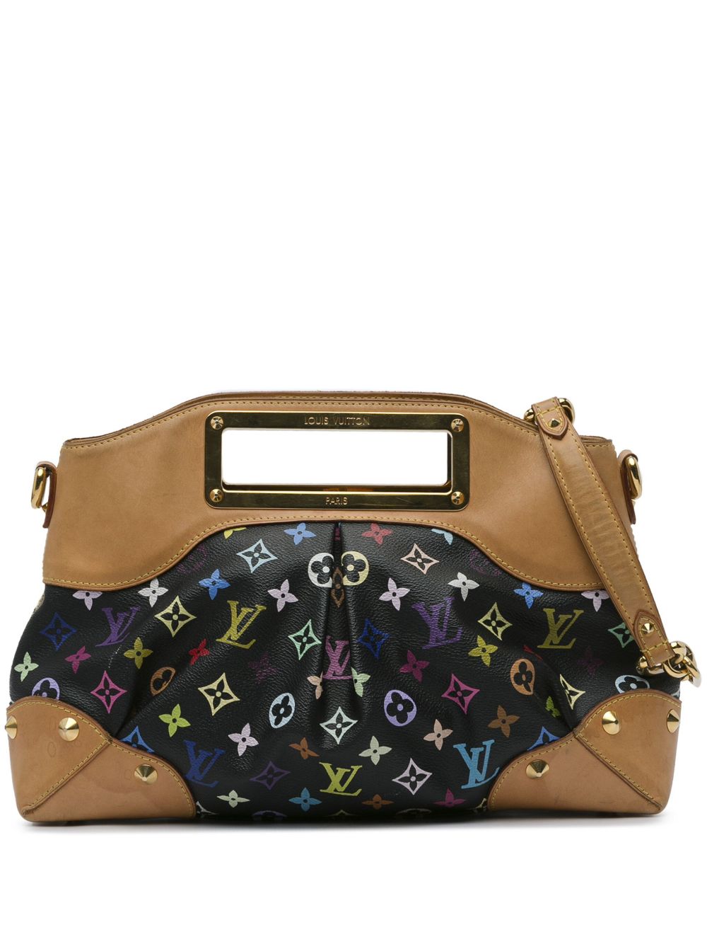 Louis Vuitton Pre-Owned Monogram Multicolore Judy MM 斜挎包（2010年典藏款） - 黑色