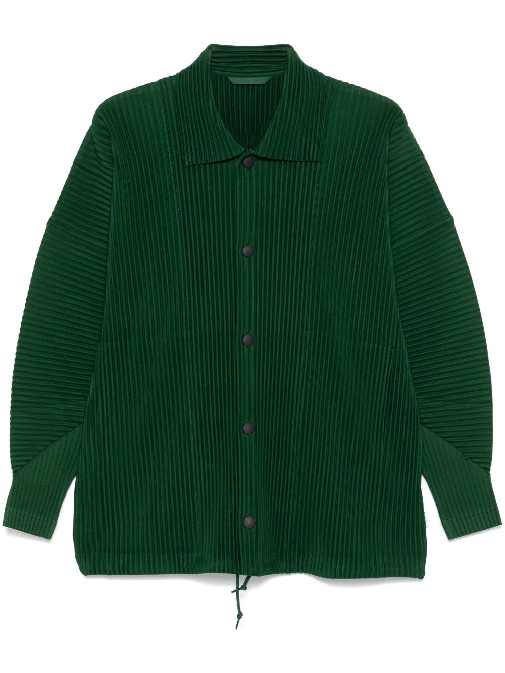 Homme Plissé Issey Miyake MC August 衬衫式夹克 - 绿色