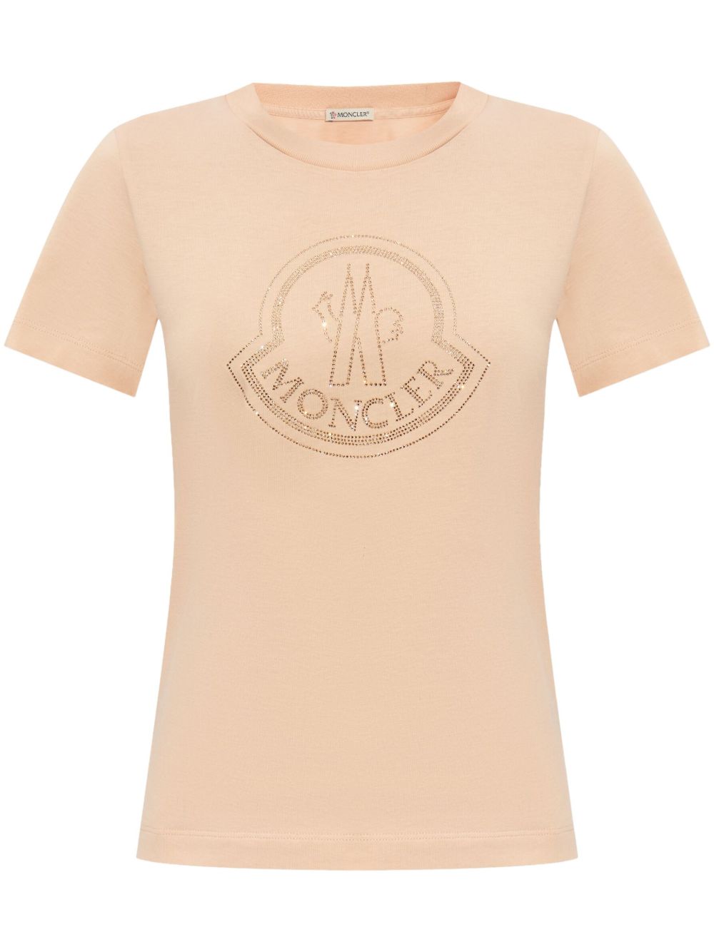 Moncler logo印花棉T恤 - 中性色