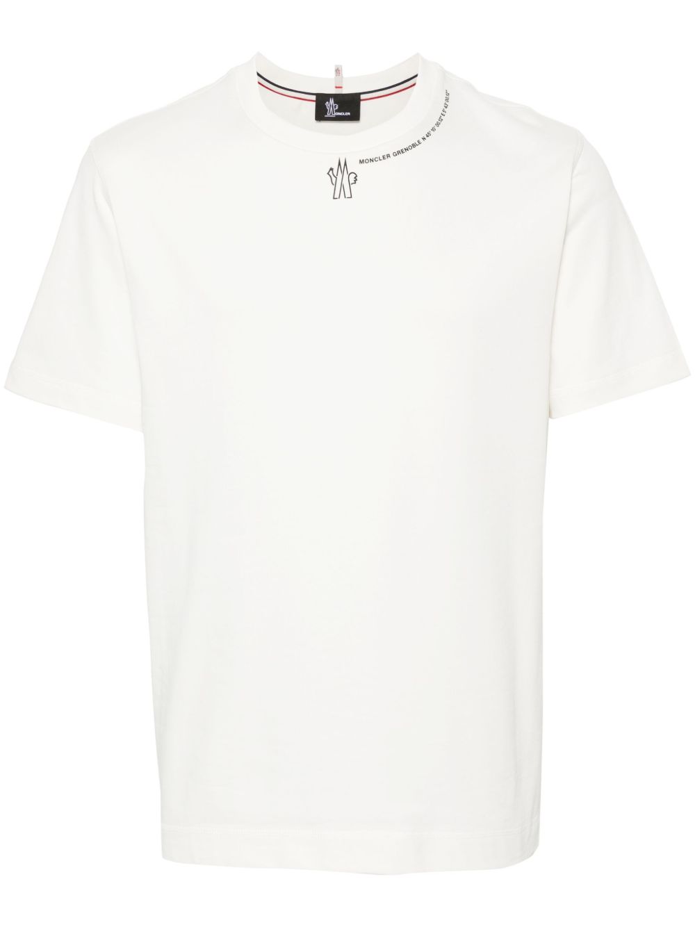 Moncler Grenoble logo印花T恤 - 中性色