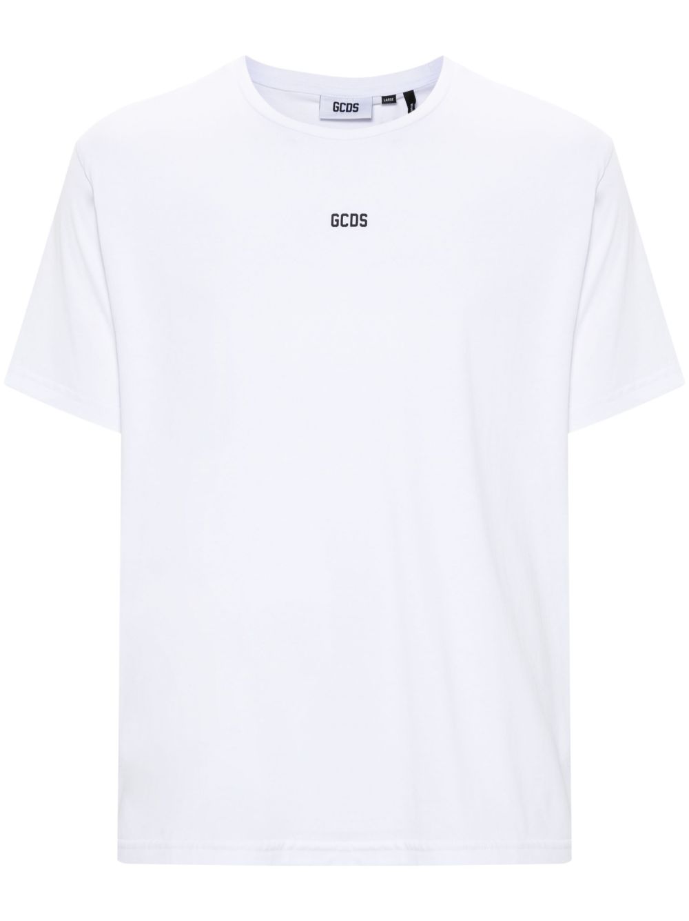GCDS logo T恤 - 白色