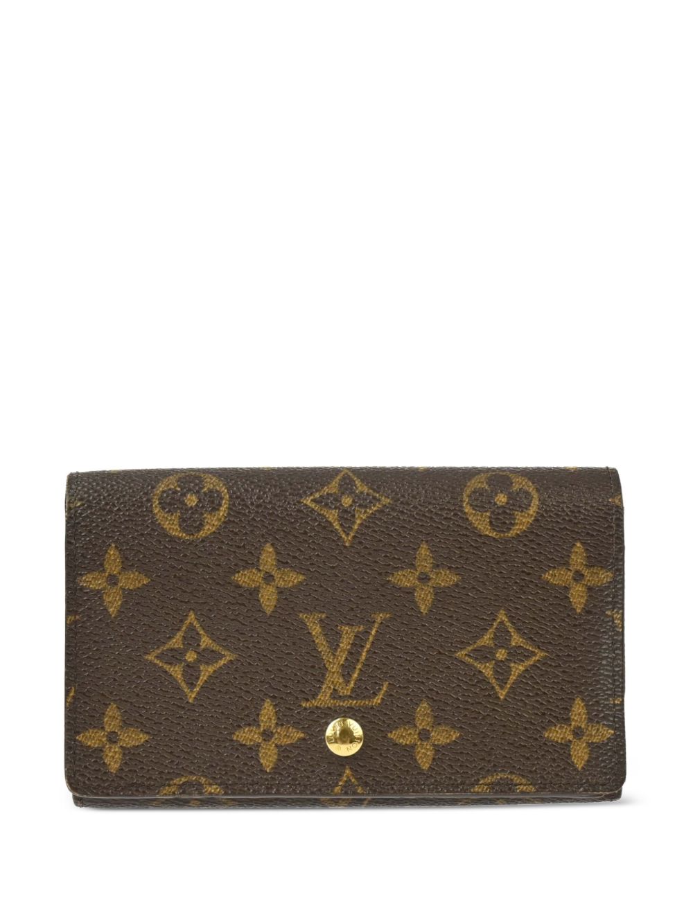 Louis Vuitton Pre-Owned Tresor 钱包（2003年典藏款） - 褐色